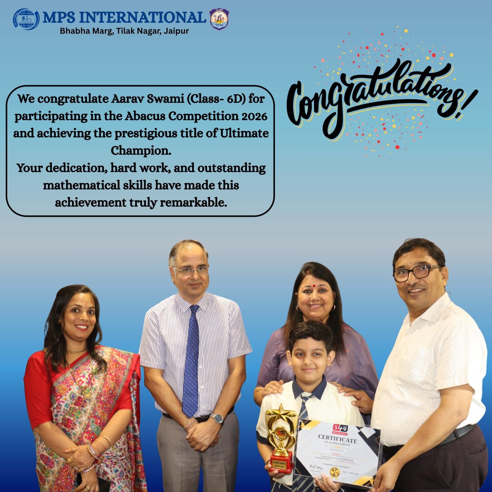 Our Achiever 14