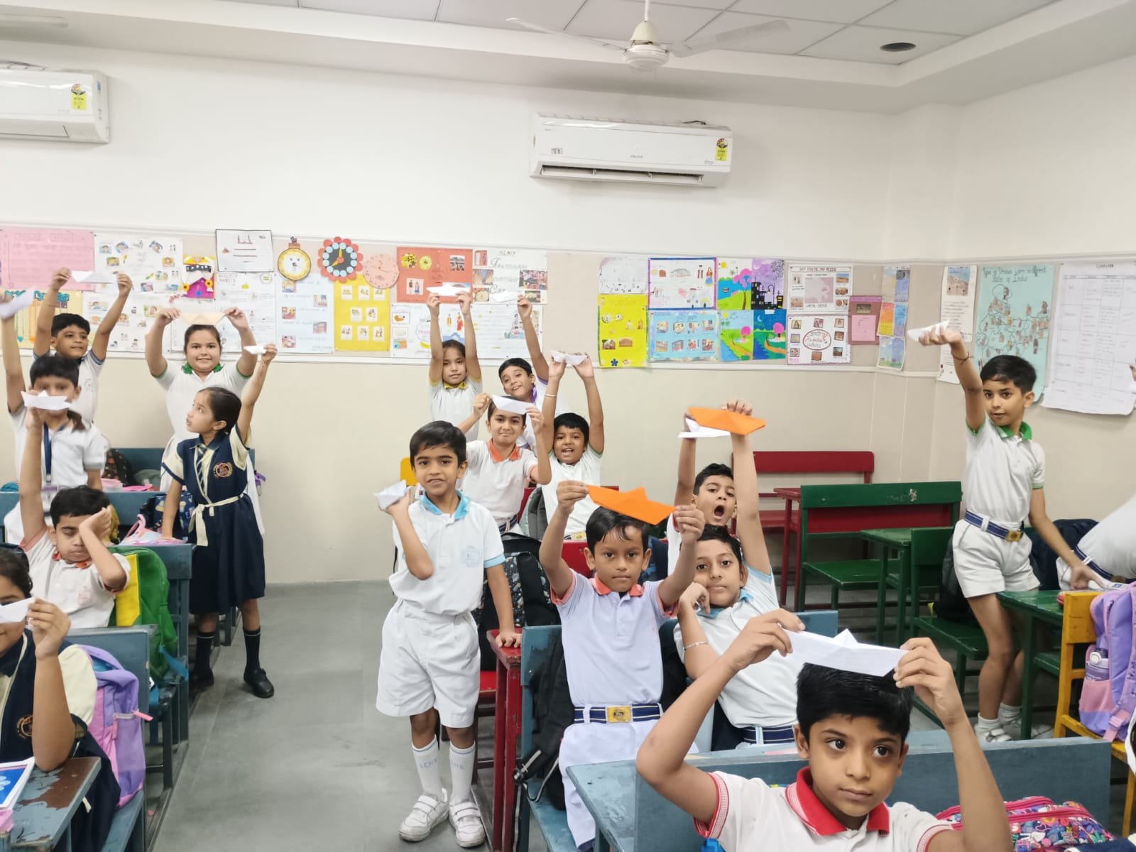 Art and Craft club activity at MPS International, Jaipur