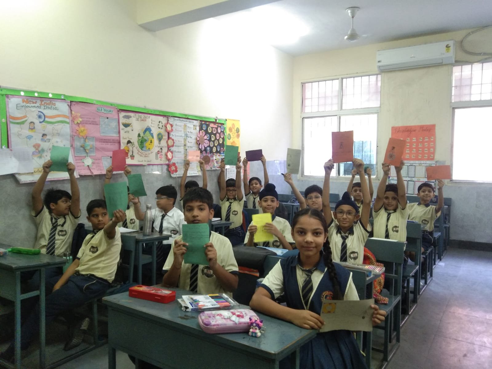 Heritage Keepers club activity at MPS International, Jaipur