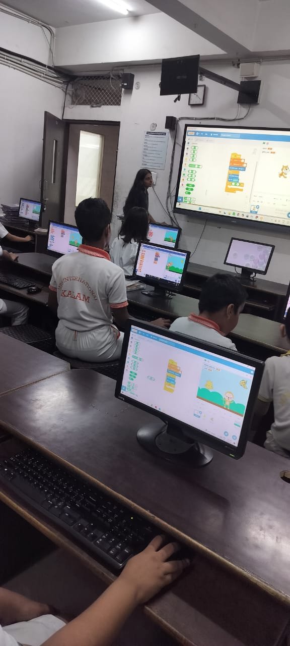 Techno Explorers club activity at MPS International, Jaipur