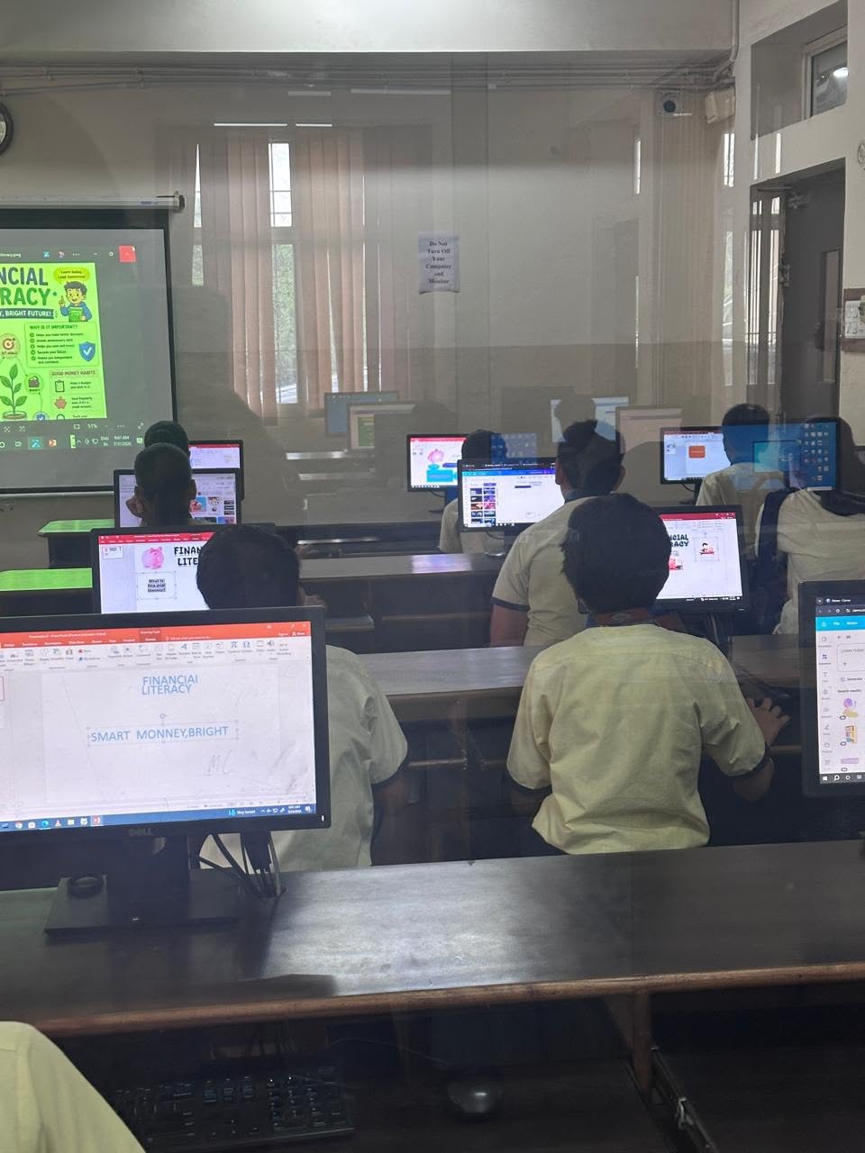 IT, Electronics & Web Technology club activity at MPS International, Jaipur