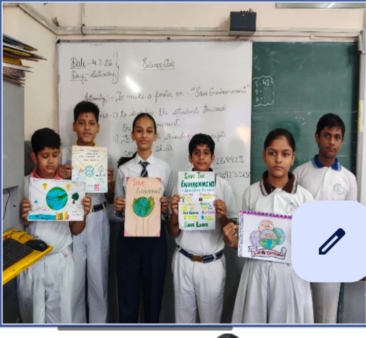 Science Club club activity at MPS International, Jaipur